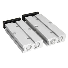 10mm Bore 40/50mm Stroke Double Rod Pneumatic Air Cylinder Double Acting