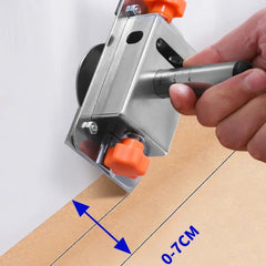 Multi-Functional Woodworking Marking Tool with Adjustable Wall Distance, Precision Marking, and Durable Stainless Steel Construction
