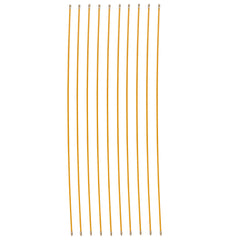10Pcs 6mm 1M Fiberglass Wire Cable Puller Rod Electrician Push Puller Duct Fish Tape