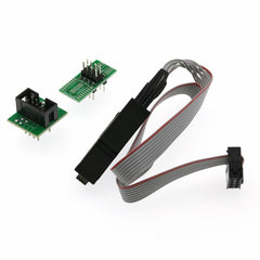 24 25 Series EEPROM Flash BIOS USB Programmer Module + SOIC8 SOP8 Test Clip + 1.8V adapter + SOIC8 adapter DIY KIT