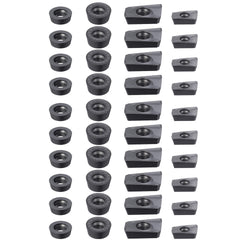 10pcs HRC52 RPMW1003/RDMT1204/APMT1135/APMT1604 Carbide Insert For Face Mill Cutter CNC Turning Tool