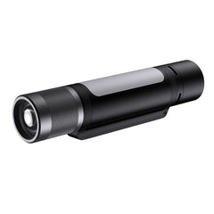 12 In 1 900lm 245M Music Pulse Lamp Telescopic Focus Long Range LED Flashlight Torch With 18650 Power Bank System & Mini Speaker & 360 Side Light