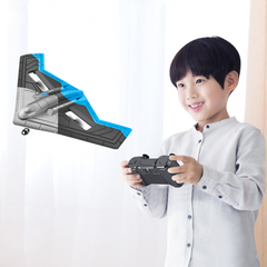 250mm Wingspan Auto-Balance 2.4G 2CH EPP Waterproof Indoor RC Airplane Glider Beginner RTF With LED Light