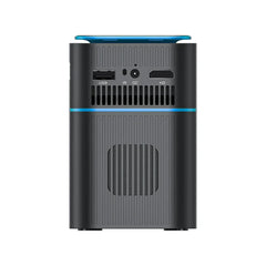 DLP Mini WIFI Projector, Android 9.0, Bluetooth 4.2, 1080P, 150 ANSI Lumens, Built-in Battery, Netflix & YouTube, Outdoor Cinema
