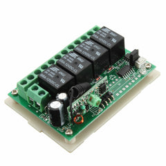 433Mhz 4CH Channel 200m Wireless Remote Control Relay Switch & 2 Transmitter