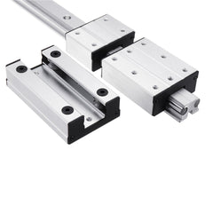Linear Guide Aluminum Alloy External Dual-axis LGB12-60L 2UU Block For CNC Machine