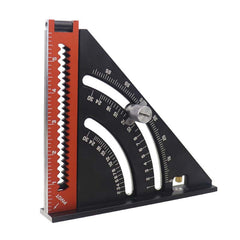 Multi-Function Foldable Triangle Ruler Square Protractor Marking Measuring Tools