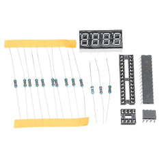 Components + PCB Board Digital Tube Display FM Digital Radio Electronic DIY Production kit