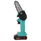 21V Rechargeable Portable Electric Saws Household Woodworking Chainsaw