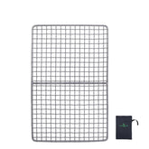 Titanium BBQ Barbecue Grill with Hanging Chain Food Charcoal Carbon Furnace Camping Picnic Garden Tableware