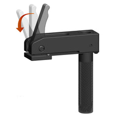 Sturdy Stainless Steel Woodworking Desktop Press, Adjustable 19mm/20mm, Lightweight, Durable, Easy to Use, 340g