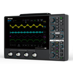 100MHz Tablet Oscilloscope, 4 Channels, 12-Bit Resolution, 1GSa/s, 110Mpts Memory & 8-Inch Touchscreen
