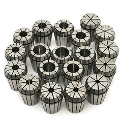 MT2 ER32 M10 Collet Chuck Milling Tool Holder with 19Pcs ER32 Spring Collets Set