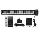 Foldable Portable 88 Key Electronic Keyboard Roll Up Piano