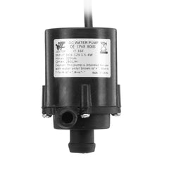 DC 12V 280L/H Water Pump 5.5x2.1 Female Plug Brushless Submersible Motor Water Pump