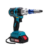 88VF 140N.m Electric Nail Guns Brushess Cordless Rivet Riveter Automatic Riveting Guns Blind Riveter For Makita 18V Battery