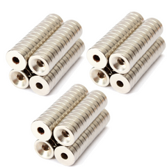 150pcs N50 10x3mm Strong Ring Magnets 3mm Hole Rare Earth Neodymium Magnet