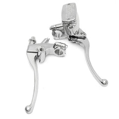 22mm Motorcycle Hydraulic Brake Master Cylinder Clutch Lever Chrome