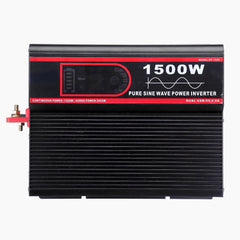 12V 1500W Car Power Inverter Intelligent Screen Pure Sine Wave For 220V EP1500W Converter With Remote Control