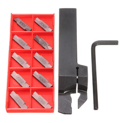 Cut Off Grooving Tool Holder with 10pcs MGMN300 Inserts