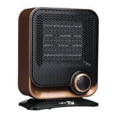 220V 1500W Low-Noise Electric Fan Heater with Adjustable Temperature - 3 Colors Available