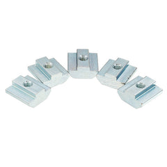 20pcs M5 T Sliding Nut Zin Plated Carbon Steel T Sliding Nut for 4040 Aluminum Profile
