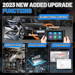 Full System Diagnostic Tool with 36+ Special Functions Read/ Erase Fault Codes Upgrade Version of MX808