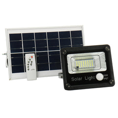 50W 80W 120W Outdoor Solar Power PIR Motion Sensor Garden Floodlight LED Remote Control Security Light