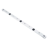 Aluminium Alloy Miter Bar for Table Saw - 300/450/850/880mm, Silver, Durable with Threaded Mounting Holes