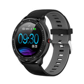 1.3' Full Round Touch Screen Wristband Heart Rate Blood Pressure Monitor Multiple Dial Camera Control Smart Watch