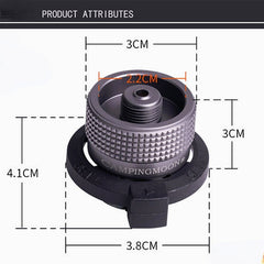 Long Gas Tank Adapter Camping Outdoor Stove Stove Cassette Gas Tank Cassette Stove IPB Converter