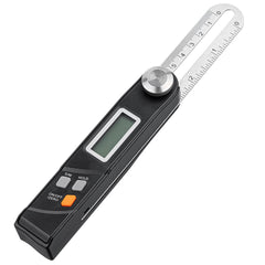 Stainless Steel Digital Protractor 360° Angle Finder with LCD Display, Battery Operated, Durable T Bevel Ruler