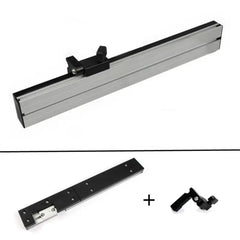 Miter Gauge Fence for Woodworking - Durable Aluminum, 17.7" Length, Precision Cuts, Ideal for Engraving Machines