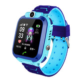 1.44' HD Voice GSM LBS Location One-key SOS Super Long Standby Alarm Weather Kids Watch Smart Watch