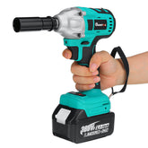 800N.m 388VF 22900mAh Electric Wrench Brushless Motor Woodworking Tool with Sleeves Battery