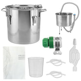 12L/20L/33L Home DIY Alcohol Distiller Alcohol Water Distiller Moonshine Still Oil Boiler Kit