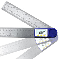 0-200mm Digital Meter Angle Inclinometer Digital Angle Ruler Electron Goniometer Protractor