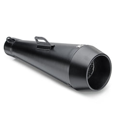 38-51mm 340mm Motorcycle Exhaust Muffler Pipe Tip Universal Aluminium Alloy