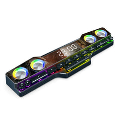 Colorful LED Bluetooth Speaker Home Radio Game Computer Audio Colorful Light