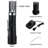 2200mAh Wireless Electric Fish Skin Scale Brush Scraping Machine Portable Scale Remover Peeler