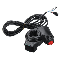 36V/48V/60V/72V Thumb Throttle With LCD Digital Battery Voltage Display For Ebike Scooter