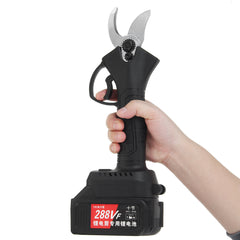 Cordless Rechargeable Electric Pruning Shears Garden Scissor Hedge Trimmer