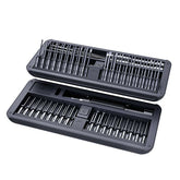 80 In 1 Precision Screwdrivers Multi-used DIY Repair Screw Driver 72PC S2 Bits With 2 Rods