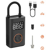 150PSI Smart Bike Pump - 5 Inflation Modes, Fast Charging, LED Display, Portable for Bikes/Cars/Balls