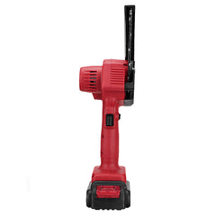 550W 24V 4" Mini Cordless Electric Chain Saw One-Hand Woodworking Wood Cutter