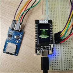 16MB/4MB CH340K TTGO T-Display ESP32 WiFi Bluetooth Module LCD Development Board with 1.14 Inch Color Screen