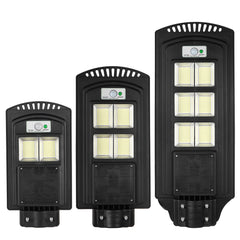 500-2500W 208-624 LED Solar Street Light PIR Motion Sensor Wall Lamp with Remote