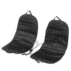 Thickening Heated Car Seat Heater Cushion Chair Heater Heating Mat 60C Warmer Cover Pad 96W 12V 2 PCS