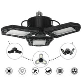 Foldable LED E27 Light Adjustable Deformation Ceiling Lamp Workshop Garage Home