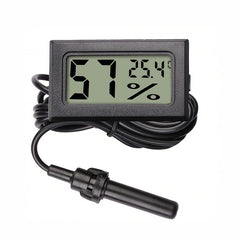 Mini Electronic Hygrometer For Indoor Temperature Humidity Detecting LCD Display